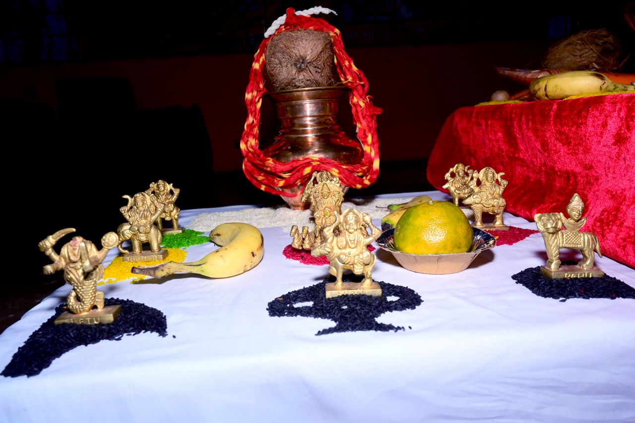 Navgrah Shani Mandir Ujjain (Navgrah) in Ujjain, Madhya Pradesh — main sanctum photograph