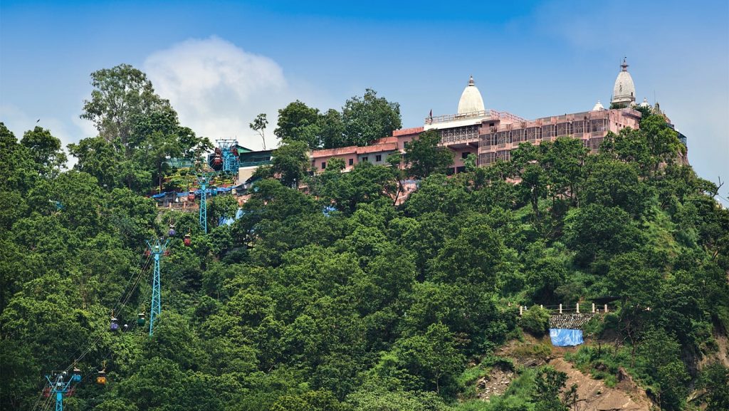 Mansa Devi Temple (Shakti) in Haridwar, Madhya Pradesh — main sanctum photograph