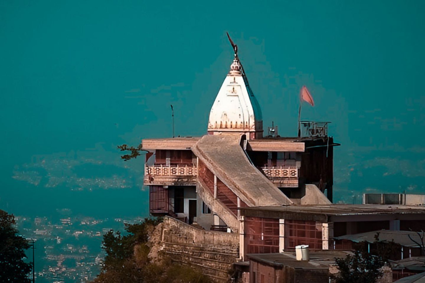 Chandi Devi Temple (Shakti) in Haridwar, Madhya Pradesh — main sanctum photograph